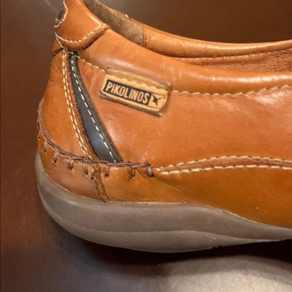 PIKOLINOS San Telmo, M1d 6032 Tan Leather Loafers for Men 41